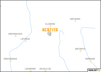 map of Acatita