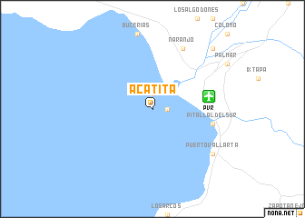 map of Acatita