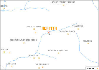 map of Acatita