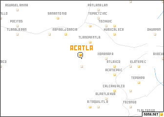 map of Acatla