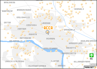 map of Acca