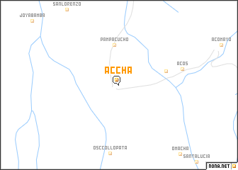 map of Accha