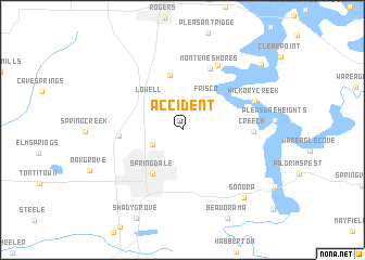 map of Accident