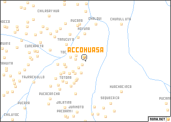 map of Accohuasa
