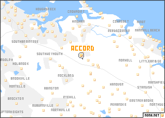 map of Accord