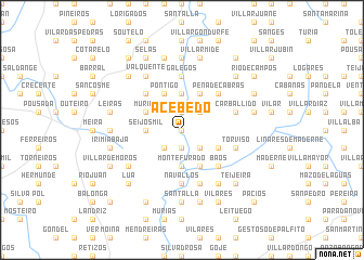 map of Acebedo