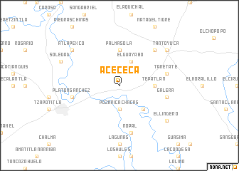 map of Acececa