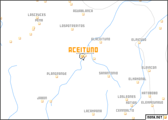 map of Aceituno