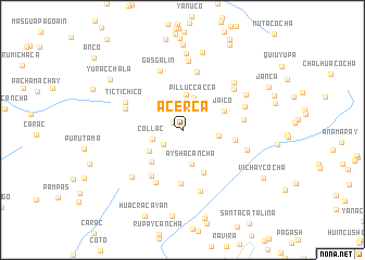 map of Acerca