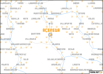 map of Acereda