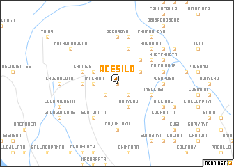 map of Acesilo