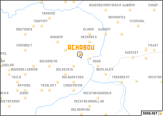 map of Achabou