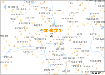 map of Achacco