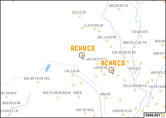map of Achaco