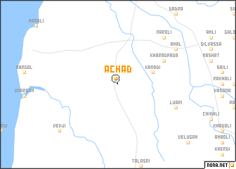 map of Achād