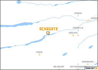 map of Achagate