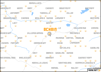 map of Achain