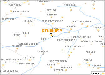 map of Achakasy