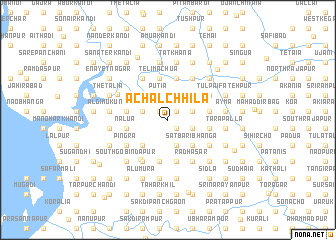 map of Āchalchhila