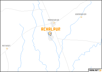 map of Achalpur