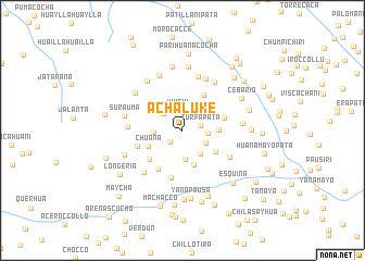 map of Achaluke