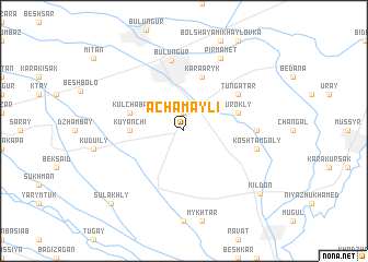 map of Acha-Mayli