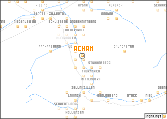 map of Acham