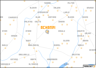 map of Achanpi