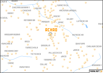 map of Achao