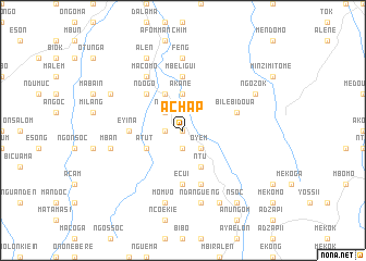 map of Achap