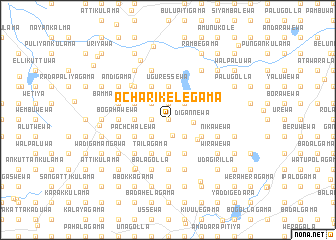 map of Acharikelegama