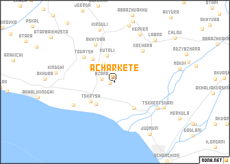 map of Acharkete