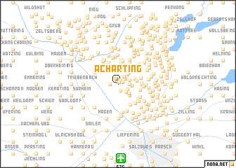 map of Acharting