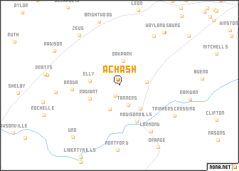 map of Achash