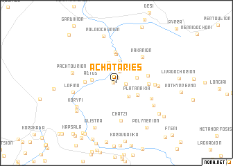 map of Achatariés