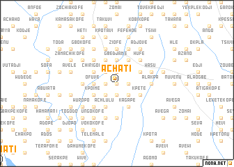 map of Achati