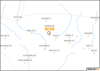 map of Acha