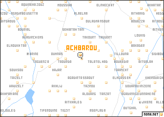 map of Achbarou