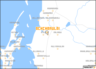 map of Achchamulai