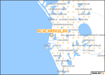 map of Achchankulam