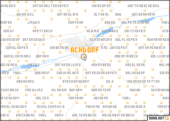 map of Achdorf