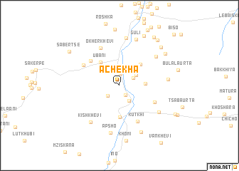 map of Achekha