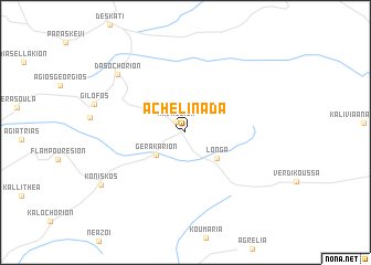 map of Achelináda