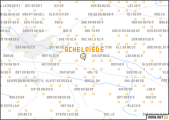 map of Achelriede