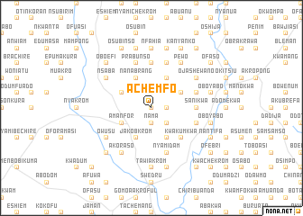 map of Achemfo