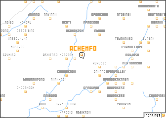 map of Achemfo