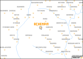 map of Achempin