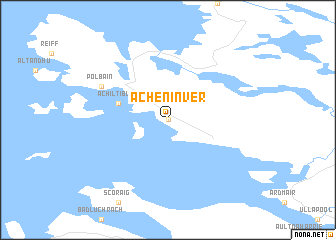 map of Acheninver