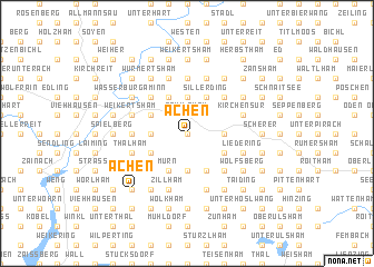 map of Achen