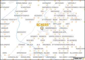 map of Achern